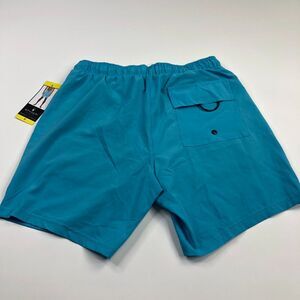 Spyder NEW Small (Fits 29W) Elastic WaistBrief Lined Swim Trunk Blue 8" Shorts